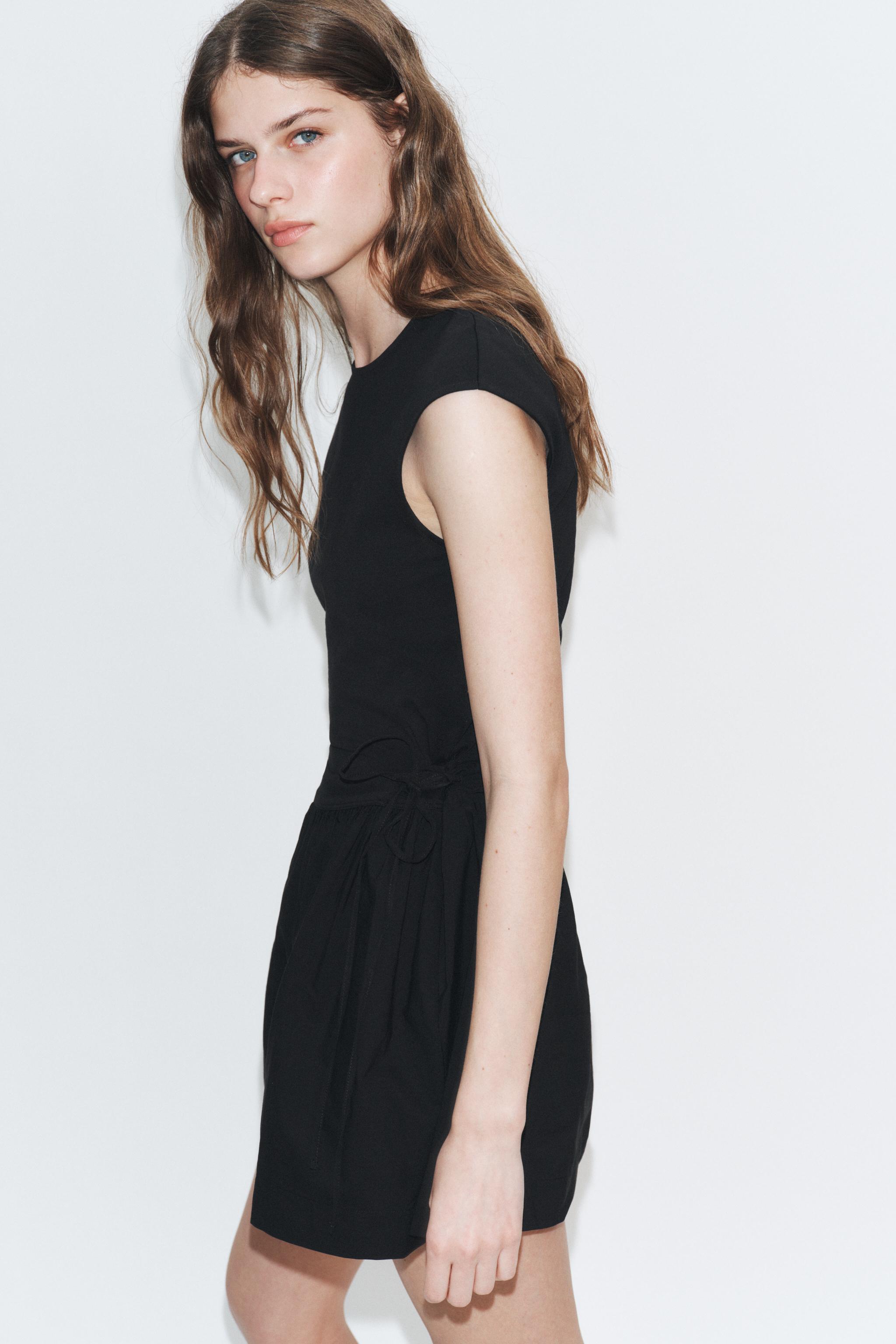 SHORT COMBINATION DRESS